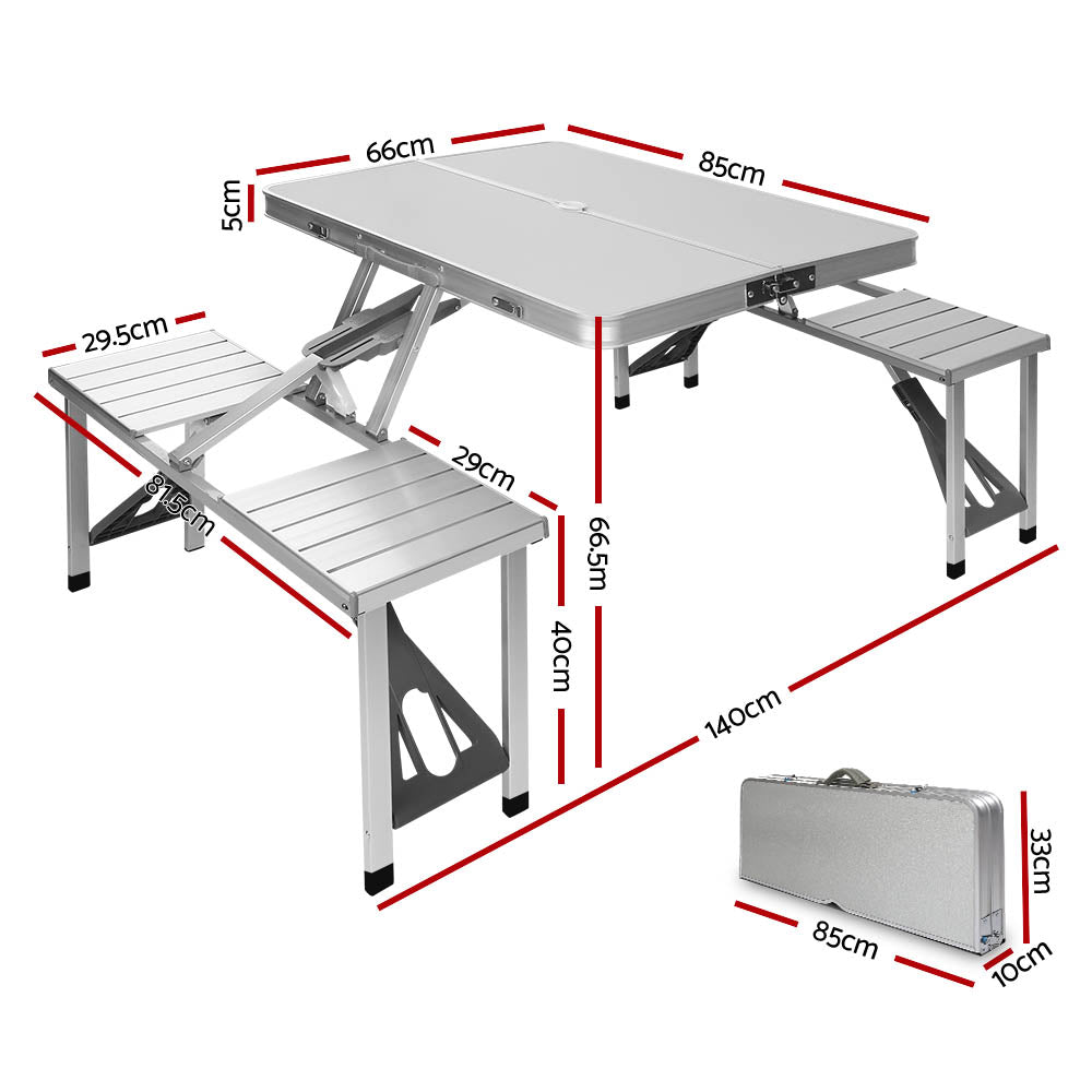 Weisshorn Folding Camping Table