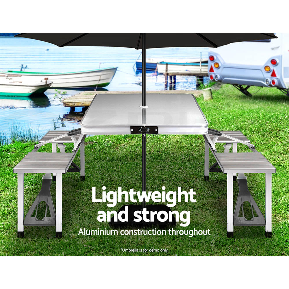 Weisshorn Folding Camping Table