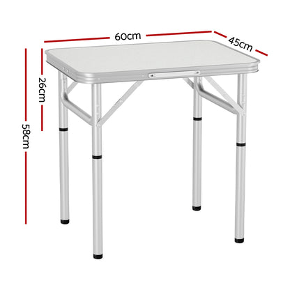 Weisshorn Folding Camping Table 60CM