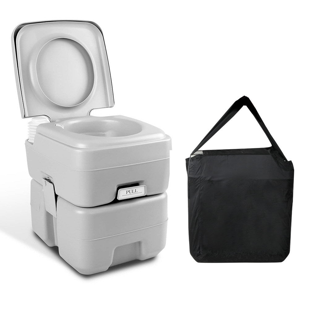 Weisshorn 20L Portable Camping Toilet with Bag