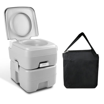 Weisshorn 20L Portable Camping Toilet with Bag