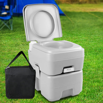 Weisshorn 20L Portable Camping Toilet with Bag