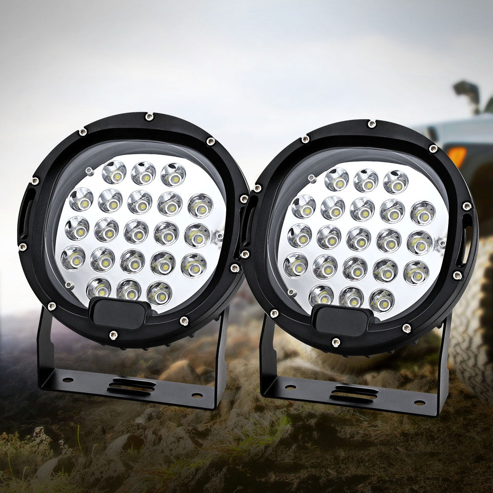 Giantz Pair LED Driving Lights 7 Inch