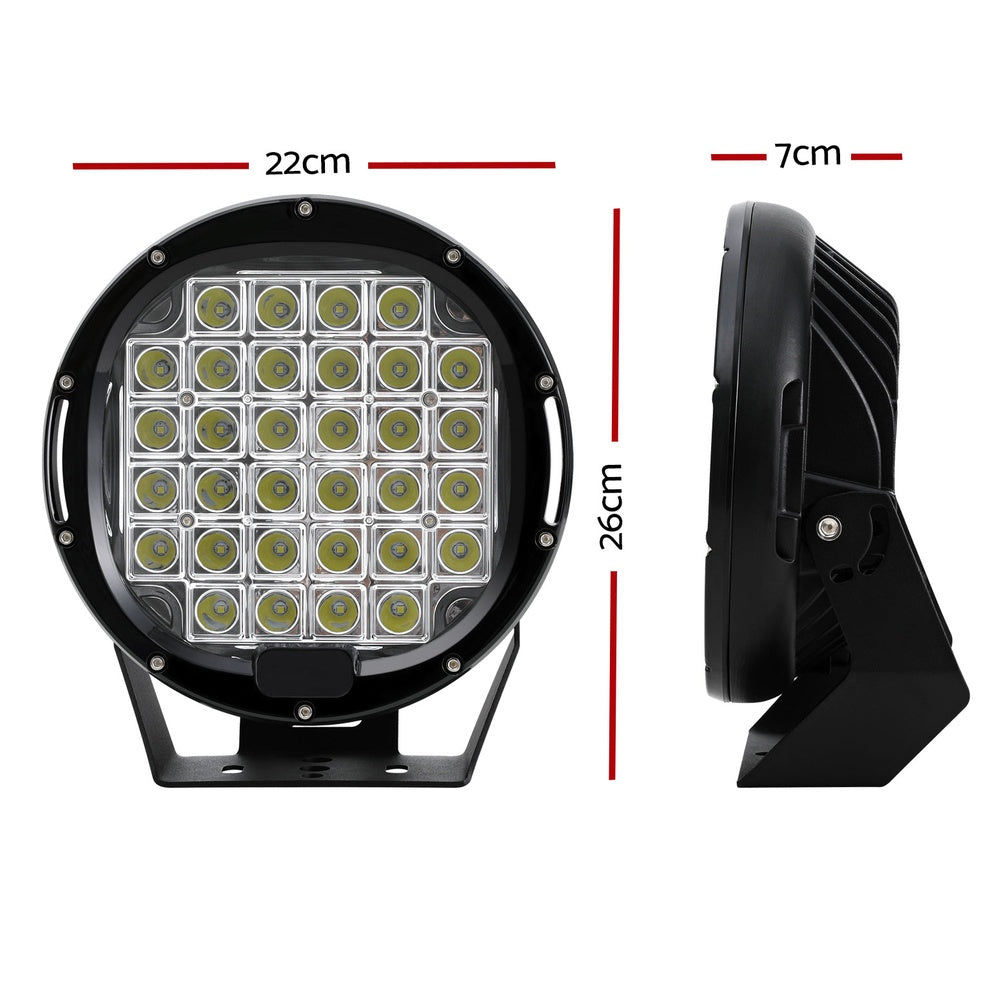 Giantz Pair LED Driving Lights 9 Inch