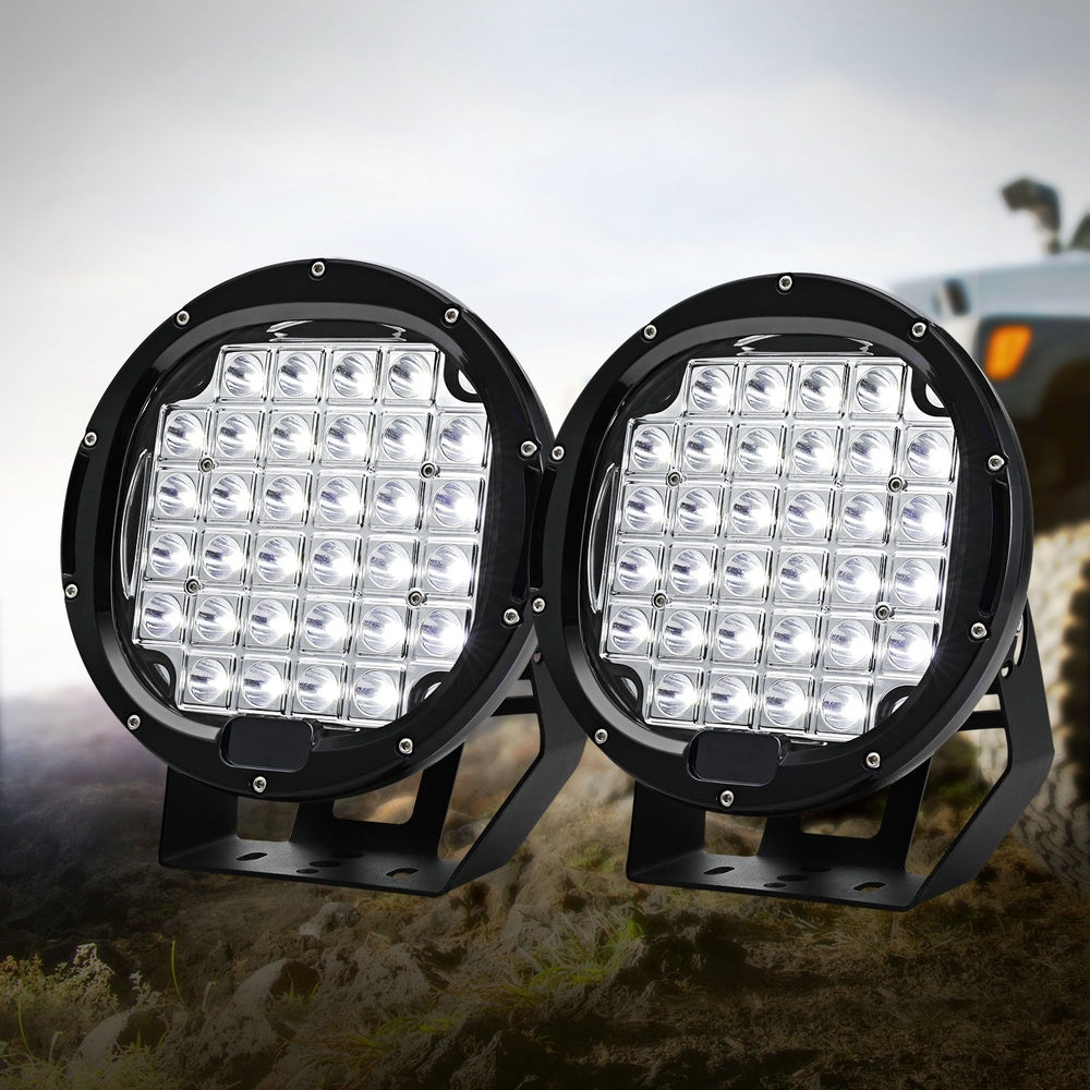 Giantz Pair LED Driving Lights 9 Inch