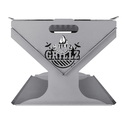 Grillz Steel Fire Pit BBQ