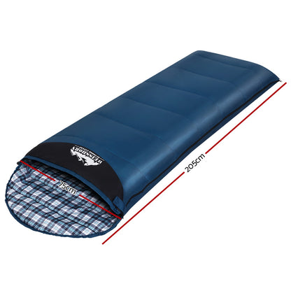 Weisshorn Sleeping Bag Single (Blue) 0°C