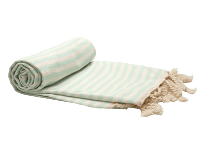 PORTSEA TURKISH COTTON TOWEL - SEAFOAM