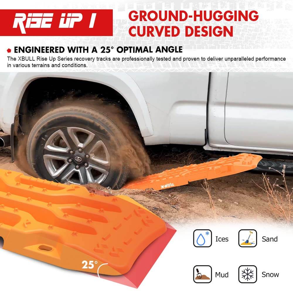 X-BULL Rise Up Recovery Tracks 4PCS