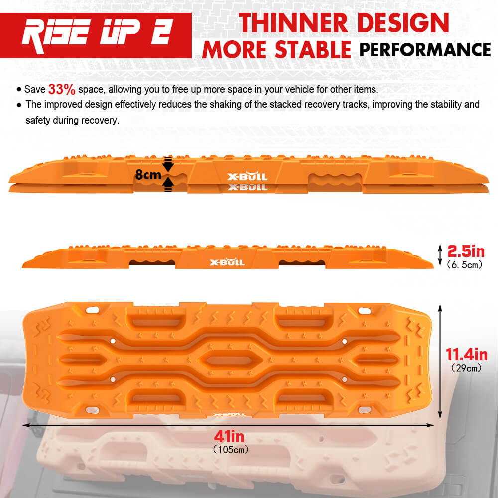 X-BULL Rise Up Recovery Tracks 4PCS