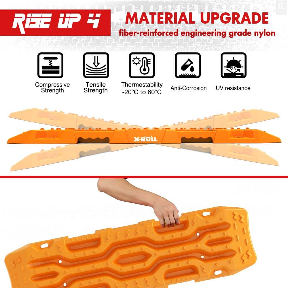 X-BULL Rise Up Recovery Tracks 4PCS