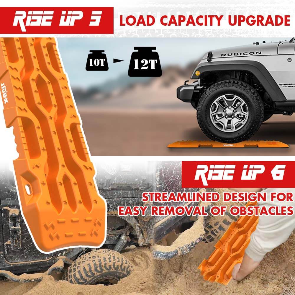 X-BULL Rise Up Recovery Tracks 4PCS