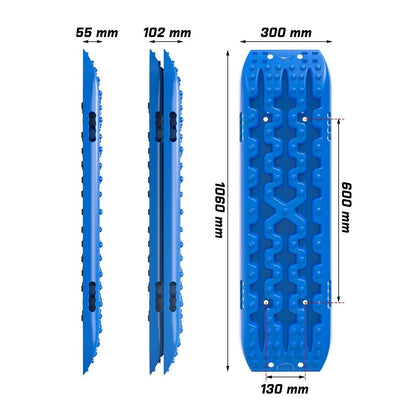 X-BULL Gen 3.0 Recovery Tracks Blue & Tyre Deflator