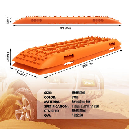 X-BULL Gen 2.0 Orange Recovery tracks