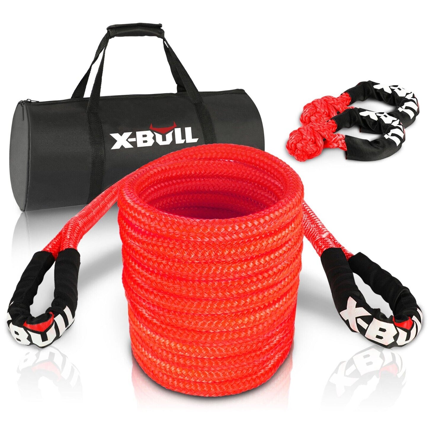 X-BULL Kinetic Rope 25mm x 9m Snatch Strap