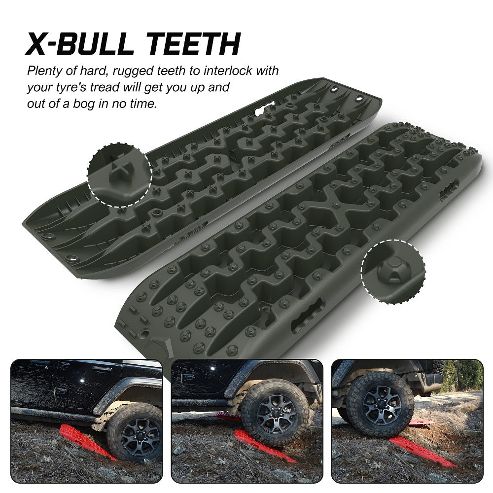 X-BULL Gen 3.0 Recovery Tracks - Olive