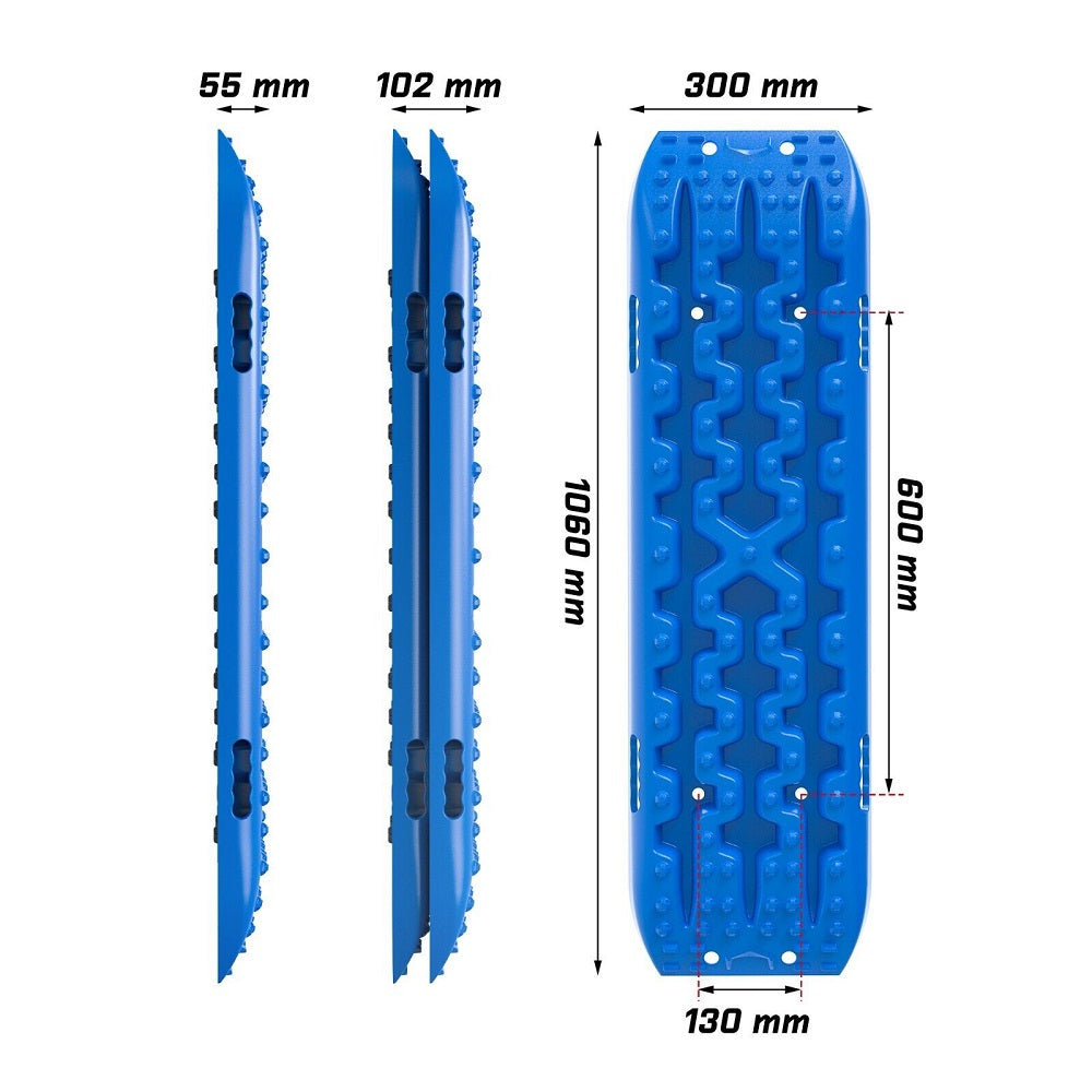 X-BULL Gen 3.0 2pcs Blue Recovery tracks