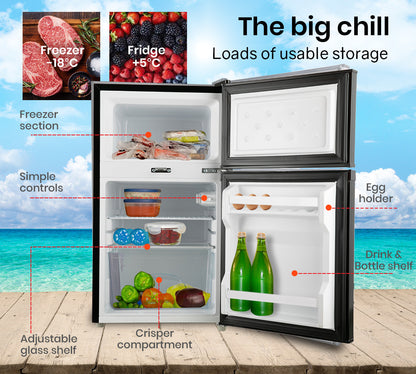 GECKO 95L Portable Upright Fridge 12V/24V/240V