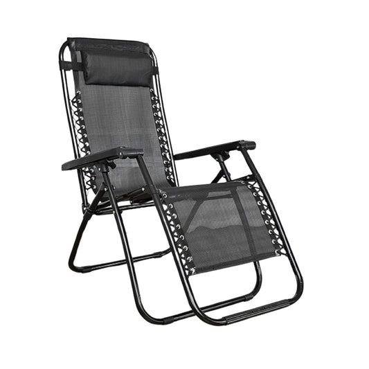 KILIROO Folding Reclining Camping Chair (Black)