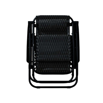 KILIROO Folding Reclining Camping Chair (Black)